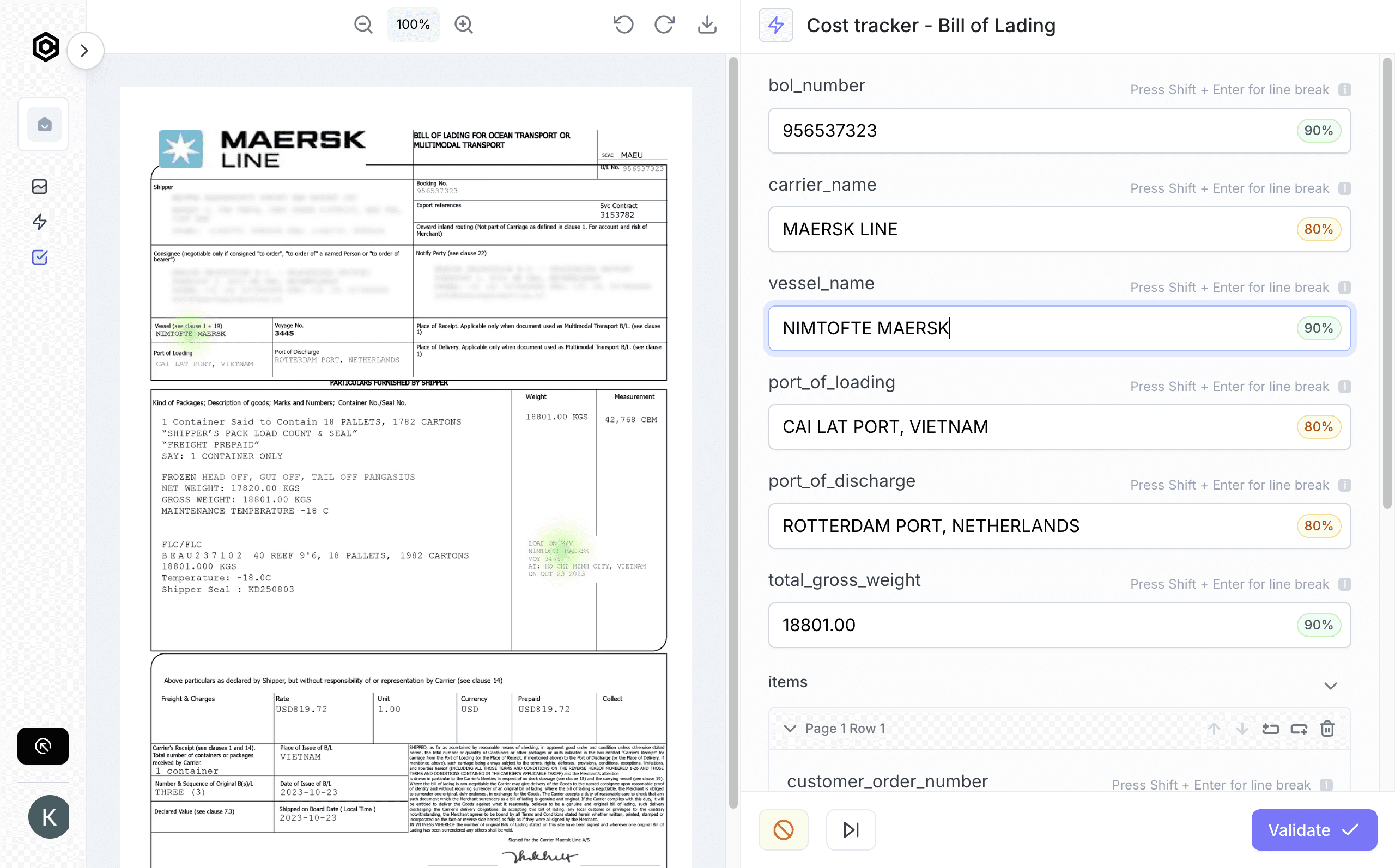 How to Convert PDFs to JSON using AI screenshot